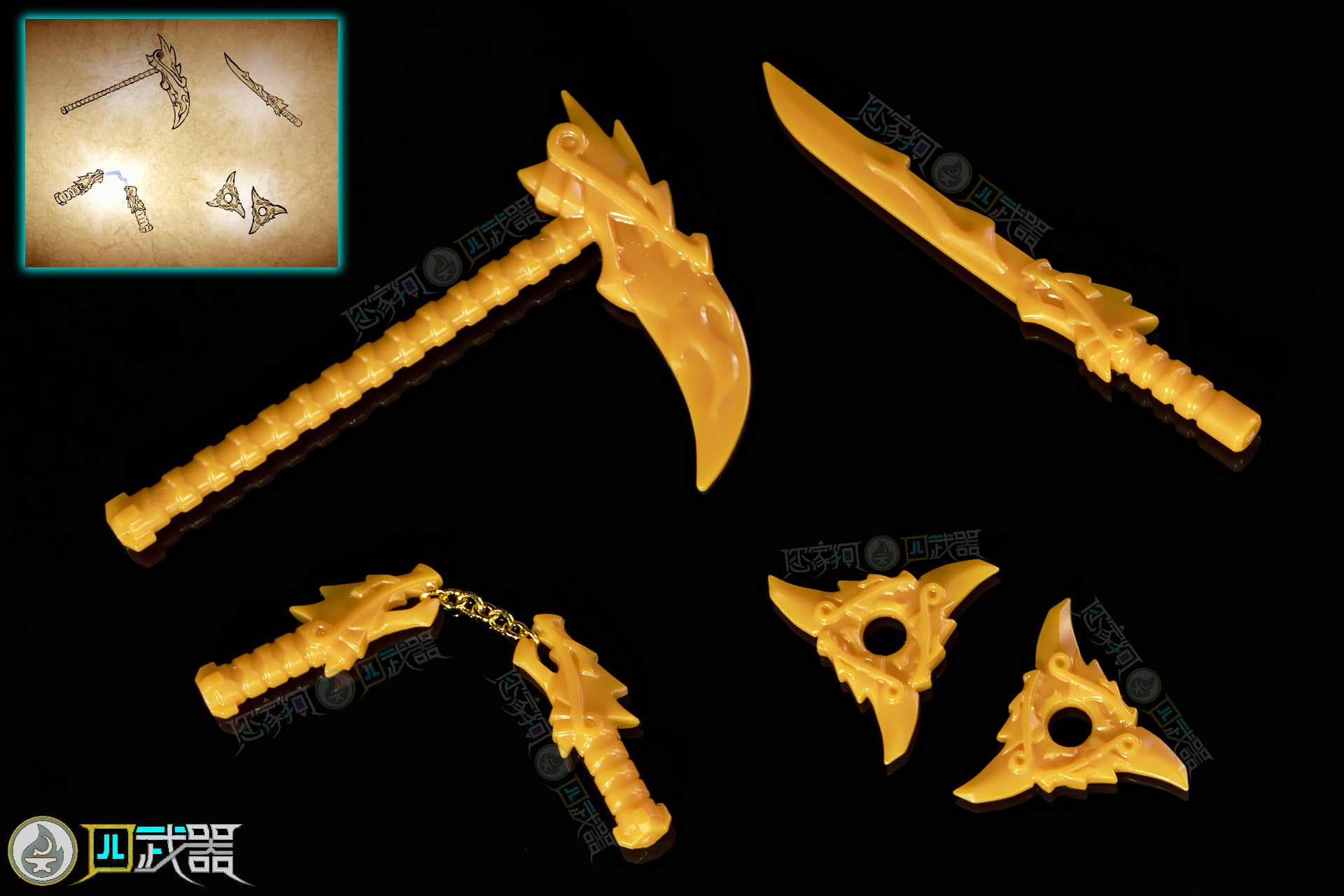Golden Weapons