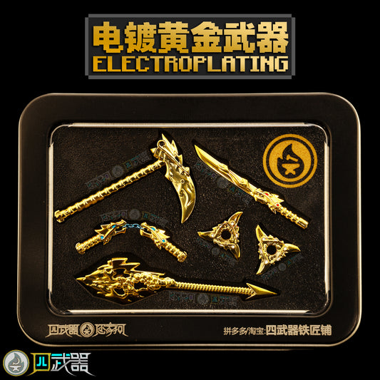 Plating Golden Weapons