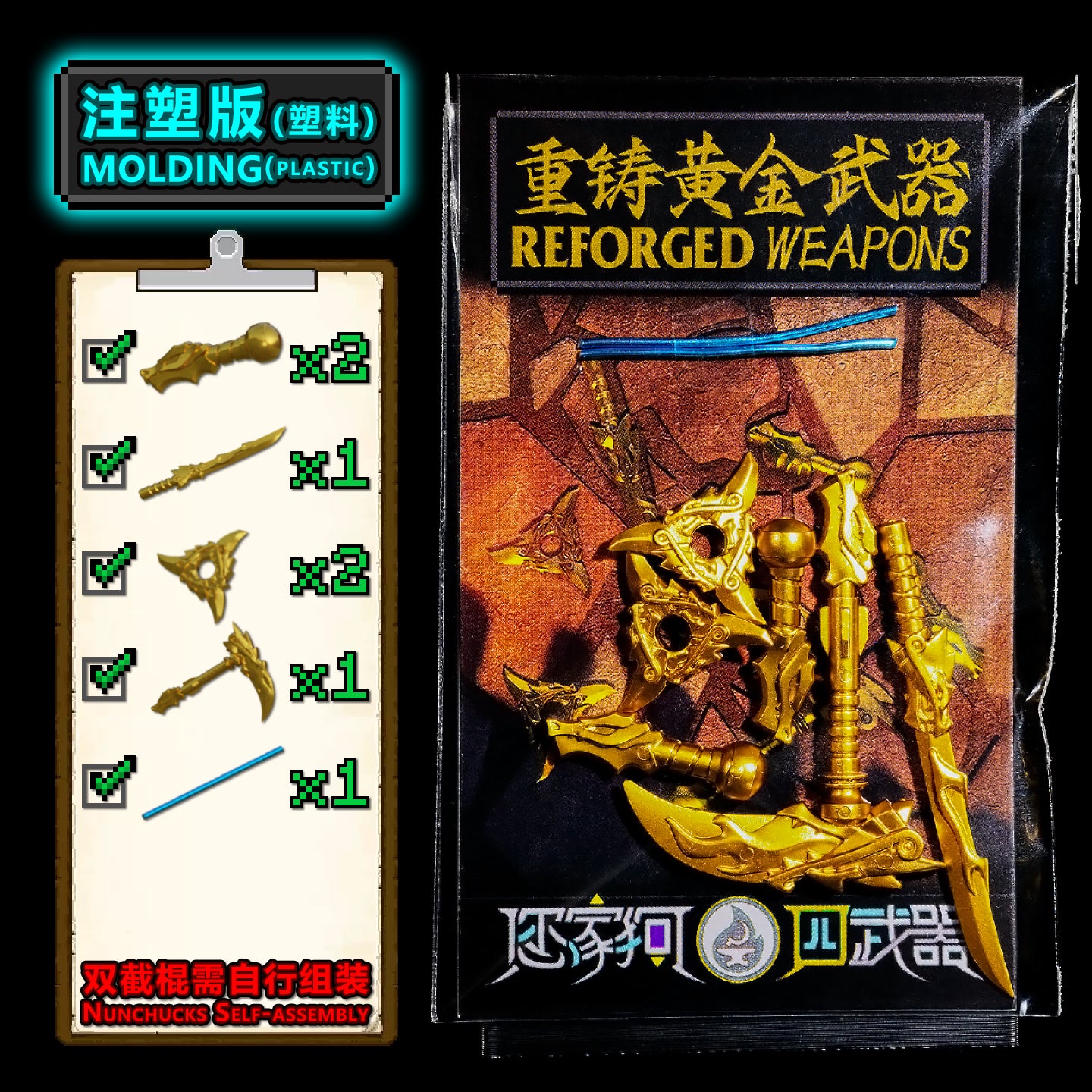 Plating Reforged Weapons